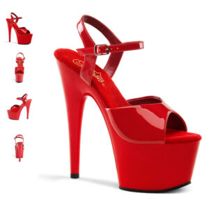 Pleaser® Red Platform Heels